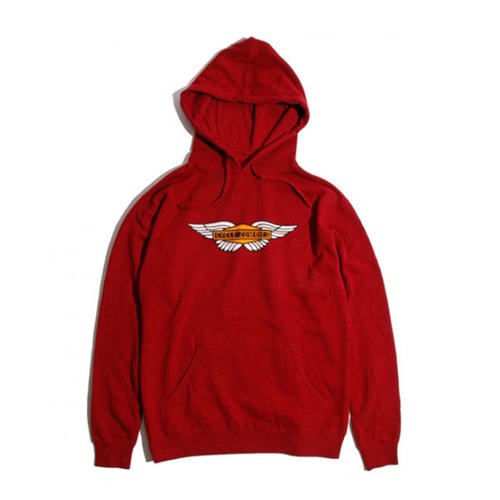 Baddger Pull Over Hooded Sweatshirt (Cardinal)