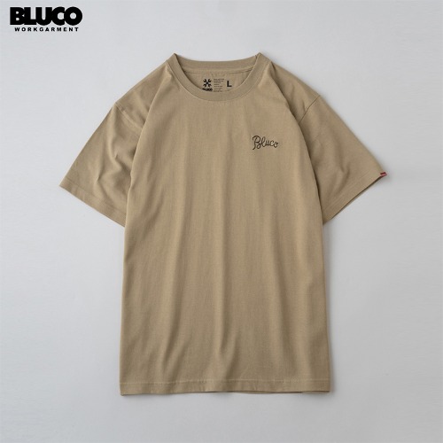 EMBROIDERY S/S TEE (SAND)